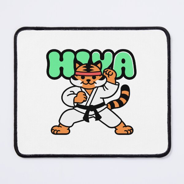 Item preview, Hiya - Karate Tiger with Black Belt designed and sold by BysonDesigns.