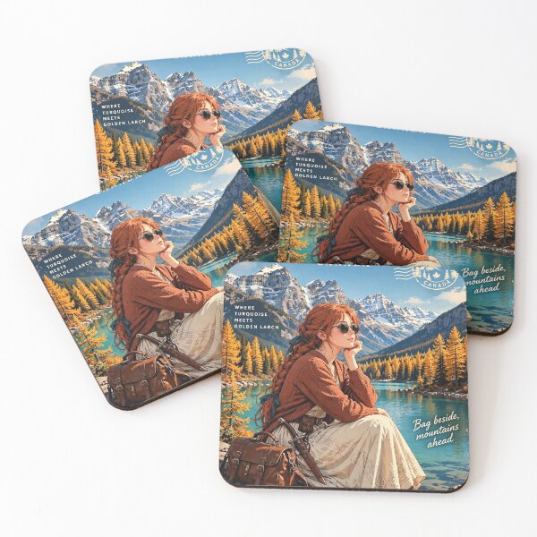 Item preview, Canada, Banff Autumn Forest - Golden Autumn in Banff designed and sold by DibujandoPorfa.