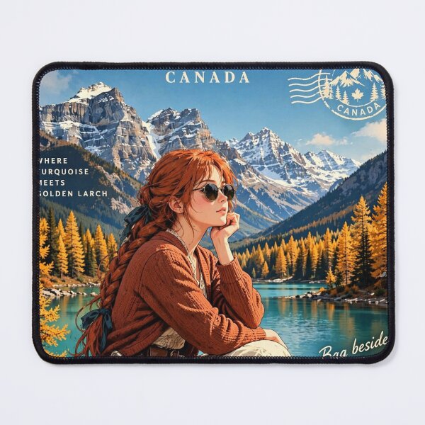 Item preview, Canada, Banff Autumn Forest - Golden Autumn in Banff designed and sold by DibujandoPorfa.