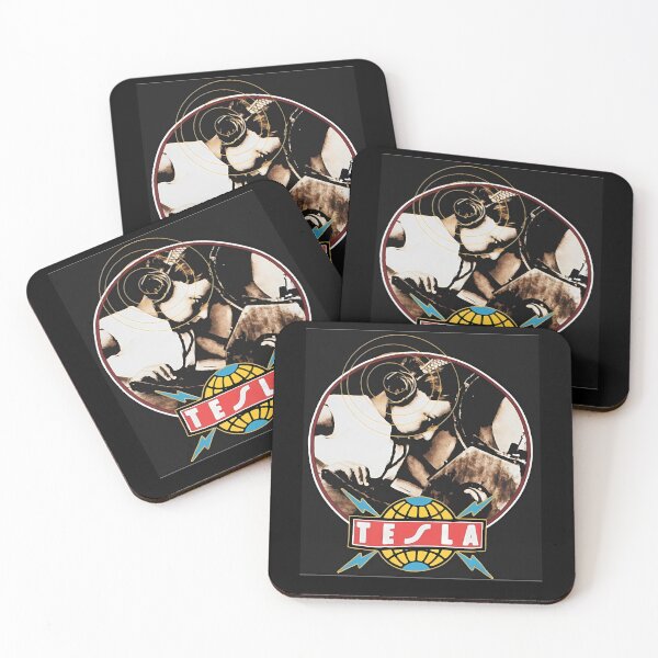 Item preview, Tesla Hard Rock Music Band Globe designed and sold by ValiantCharpie.