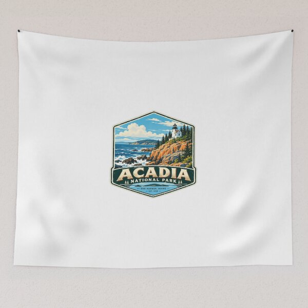 Item preview, Acadia National Park Bar Harbor Maine Est 1929 National Park Visitor Souvenir designed and sold by Simsimah26Parks.