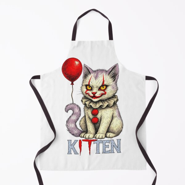 Item preview, Kitten IT Penny-wise Horror Movie Mashup Red Balloon designed and sold by YAWO-PAE.