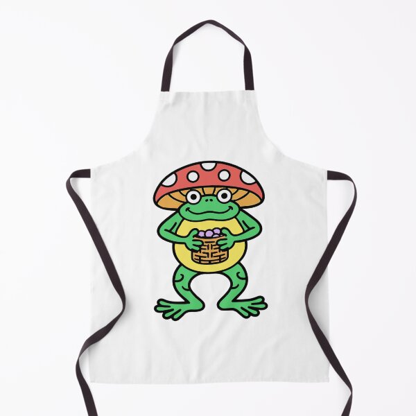 Item preview, Frog Wearing a Mushroom Hat designed and sold by BysonDesigns.