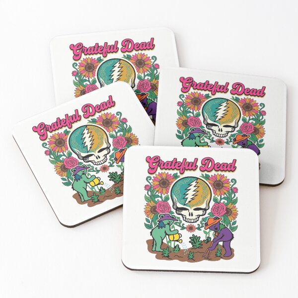 Item preview, Grateful Dead Bears Skull Floral Design designed and sold by ABritTheSun.