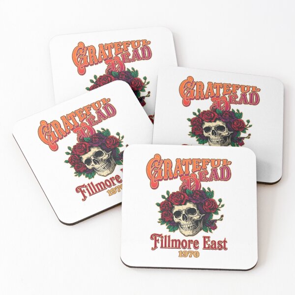 Item preview, Grateful Dead Fillmore East Skull Design designed and sold by ABritTheSun.