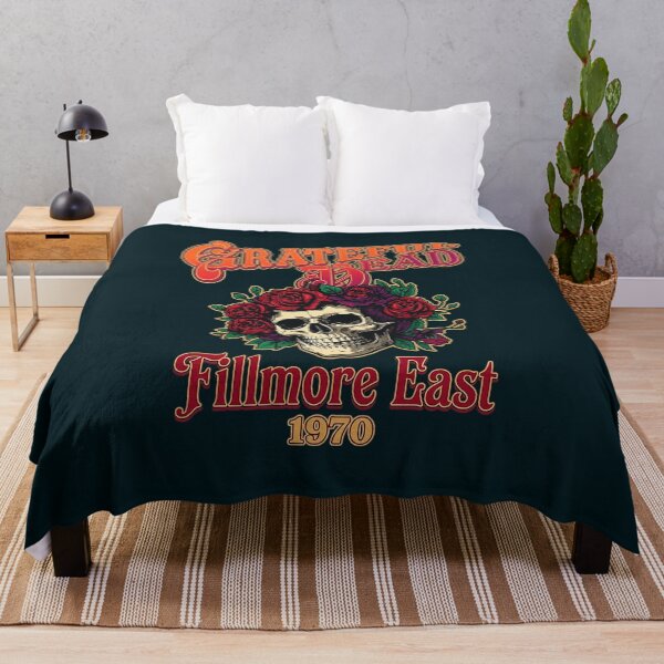 Item preview, Grateful Dead Fillmore East Skull Design designed and sold by ABritTheSun.