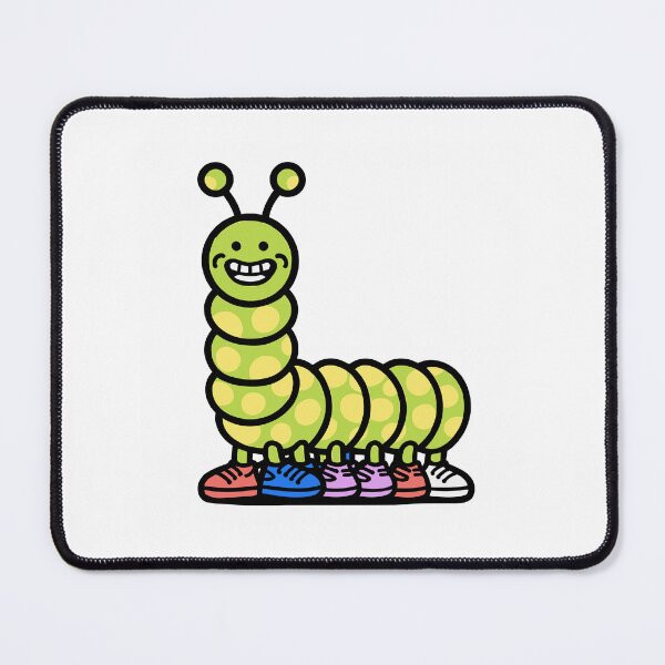 Item preview, Caterpillar with Too Many Sneakers designed and sold by BysonDesigns.