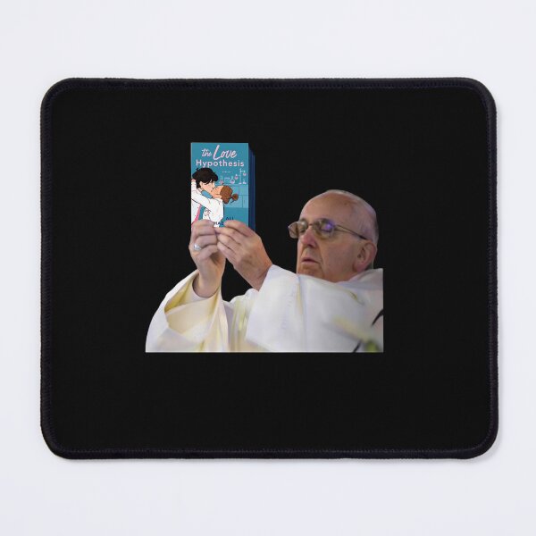Item preview, Pope Leo Reading The Love Hypothesis book funny designed and sold by skylove94.