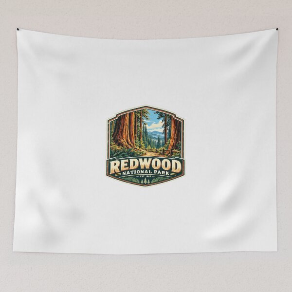 Item preview, Redwood National Park Est. 1968 National Park Traveler Hiker Souvenir designed and sold by Simsimah26Parks.