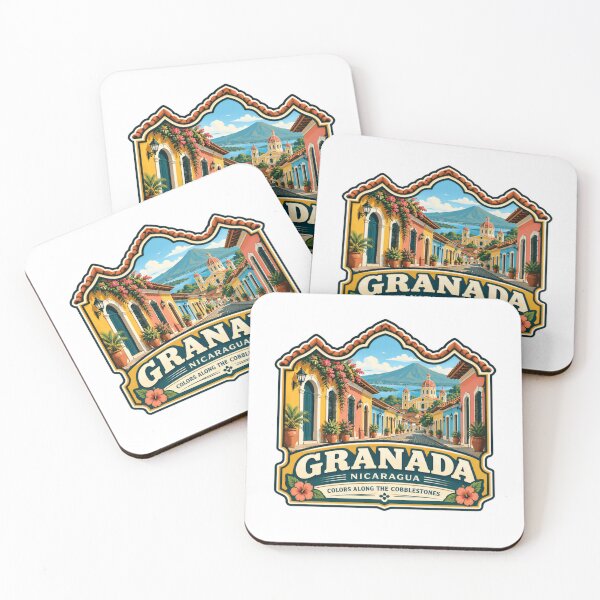 Item preview, Granada Nicaragua Colors Along The Cobblestones Travel Tourist Souvenir designed and sold by RetroMini2026.