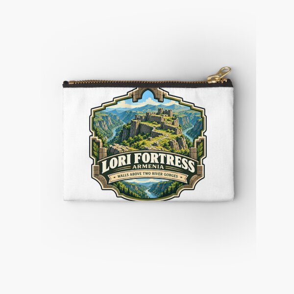 Item preview, Lori Fortress Armenia Walls Above Two River Gorges Armenian History Travel Landmark designed and sold by RetroMini2026.