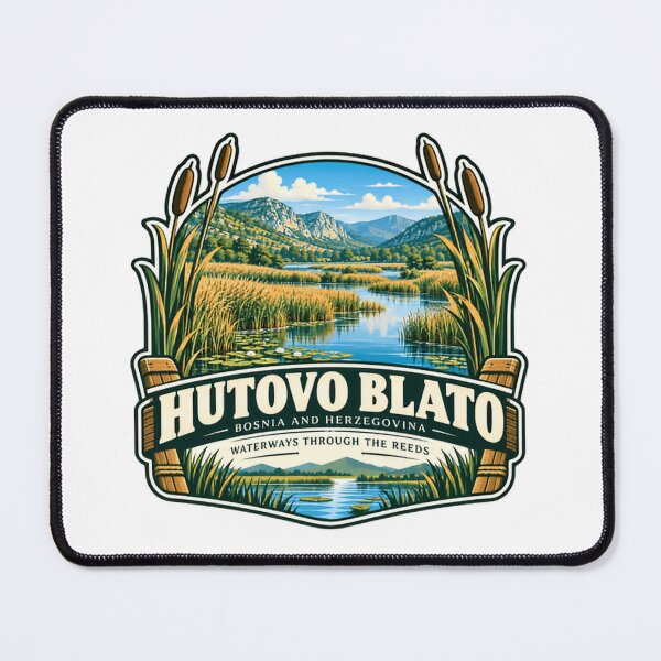 Item preview, Hutovo Blato Bosnia And Herzegovina Waterways Through The Reeds National Park Travel Souvenir designed and sold by Star3NowForMe.