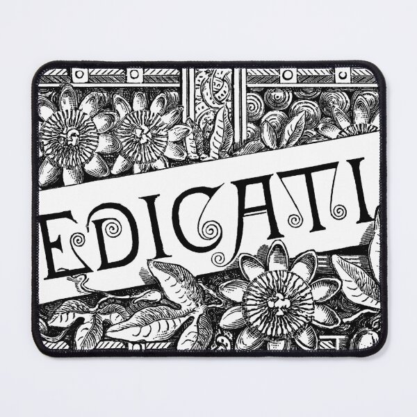 Item preview, Dedication in a Victorian floral engraved border designed and sold by barefootliam.