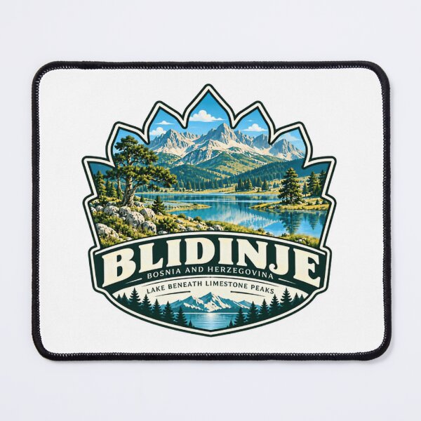 Item preview, Blidinje Bosnia And Herzegovina Lake Beneath Limestone Peaks Nature Park Travel Destination designed and sold by Star3NowForMe.