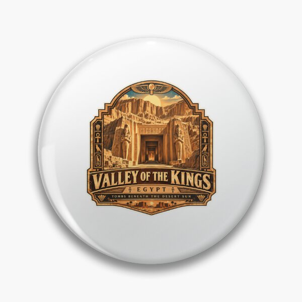 Item preview, Valley Of The Kings Egypt Tombs Beneath The Desert Sun Ancient History Archaeology Travel designed and sold by RetroMini2026.