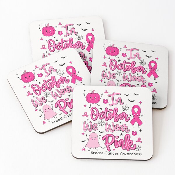 Item preview, Halloween In October We Wear Pink Doodle Breast Cancer  Awareness  designed and sold by jackelmbradyt.