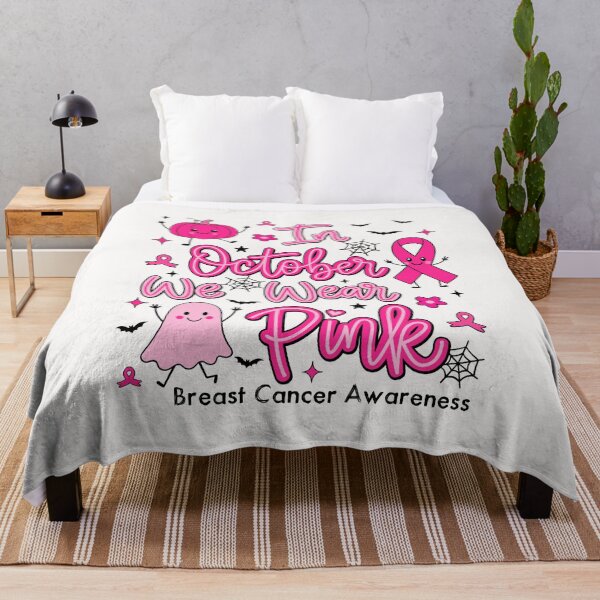 Item preview, Halloween In October We Wear Pink Doodle Breast Cancer  Awareness  designed and sold by jackelmbradyt.