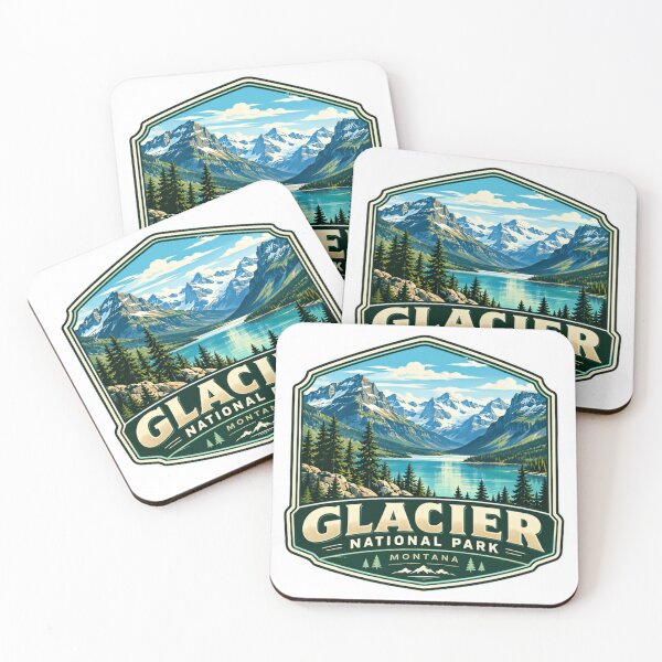 Item preview, Glacier National Park Montana National Park Travel Hiking designed and sold by Simsimah26Parks.