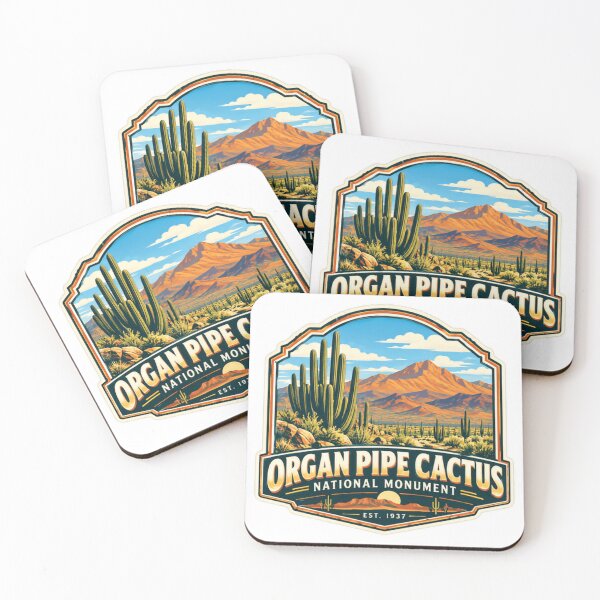 Item preview, Organ Pipe Cactus National Monument Est. 1937 Arizona Desert Travel Explorer designed and sold by Simsimah26Parks.