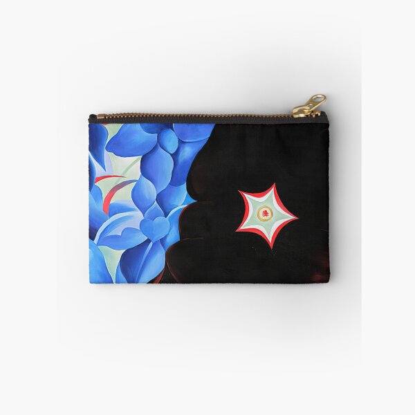 Item preview, Black hollyhock - blue larkspur designed and sold by EtherShadeArt.