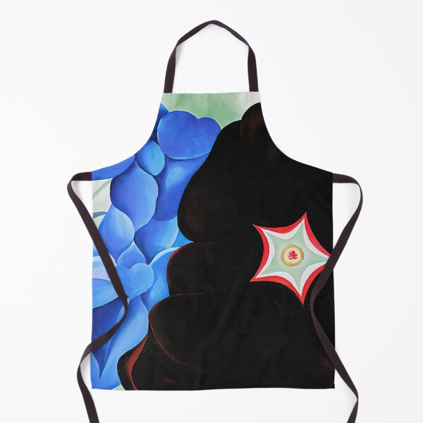 Item preview, Black hollyhock - blue larkspur designed and sold by EtherShadeArt.