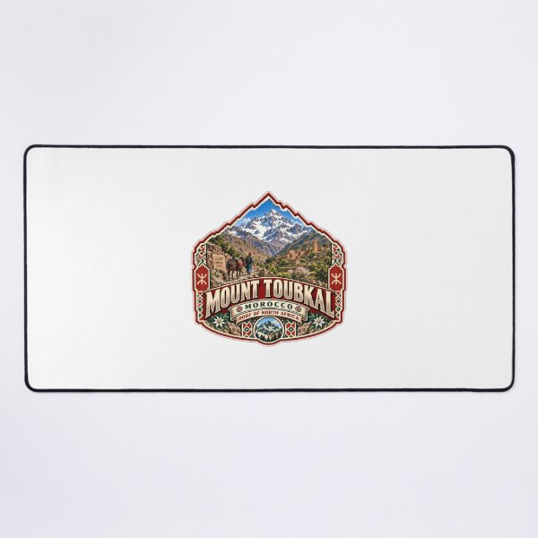 Item preview, Mount Toubkal Morocco Roof Of North Africa Imlil Atlas Mountains Hiker Traveler designed and sold by Star3NowForMe.