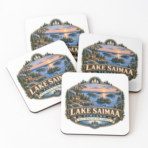 Item preview, Lake Saimaa Finland Blue Peace Of The Forests Finnish Travel Nature Vacation designed and sold by Star3NowForMe.