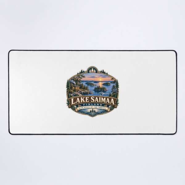 Item preview, Lake Saimaa Finland Blue Peace Of The Forests Finnish Travel Nature Vacation designed and sold by Star3NowForMe.