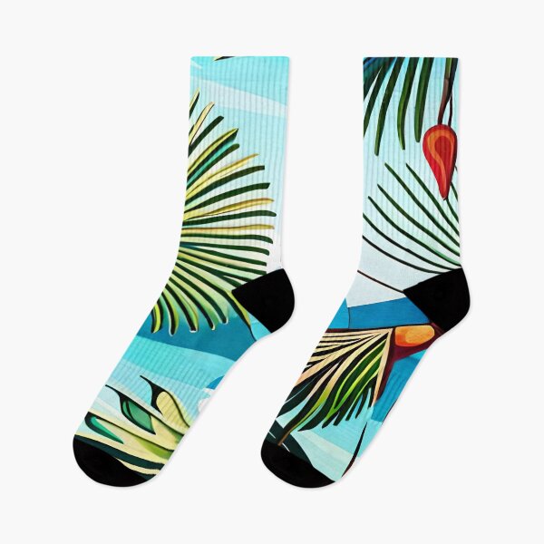Item preview, Tropical Leaves Composition - Botanical Art designed and sold by Gustavo Navarro.