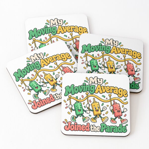 Item preview, Moving Average Parade Trading Cartoon Humor designed and sold by Bikivuno.