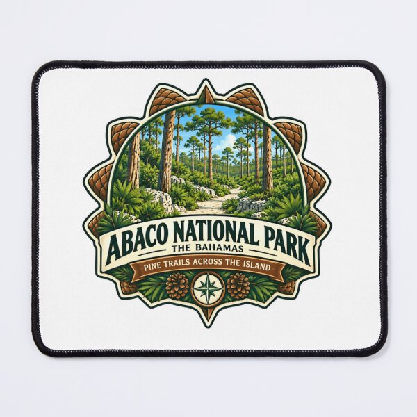 Item preview, Abaco National Park The Bahamas Pine Trails Across The Island Nature Vacation Traveler designed and sold by RetroMini2026.