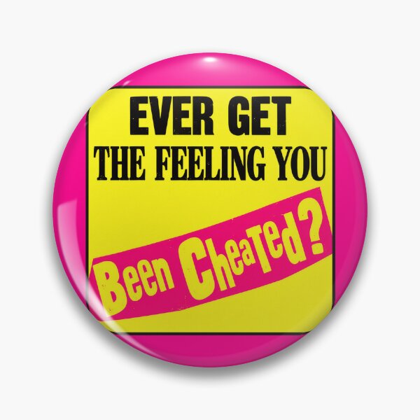 Item preview, Ever Get the Feeling You've Been Cheated? | Classic Punk Rock designed and sold by Dystopian Design.