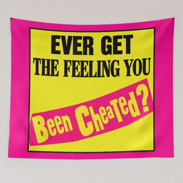 Item preview, Ever Get the Feeling You've Been Cheated? | Classic Punk Rock designed and sold by Dystopian Design.