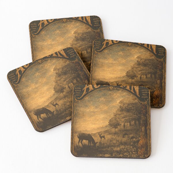 Item preview, Autumn Deer in the Nordic Woodland designed and sold by HanneKatariina-.