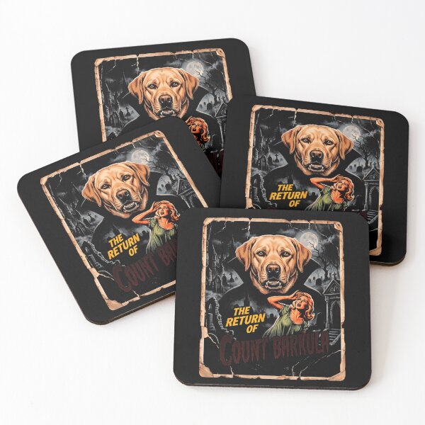 Item preview, The Return of Count Barkula Halloween Dog designed and sold by VioletNance.