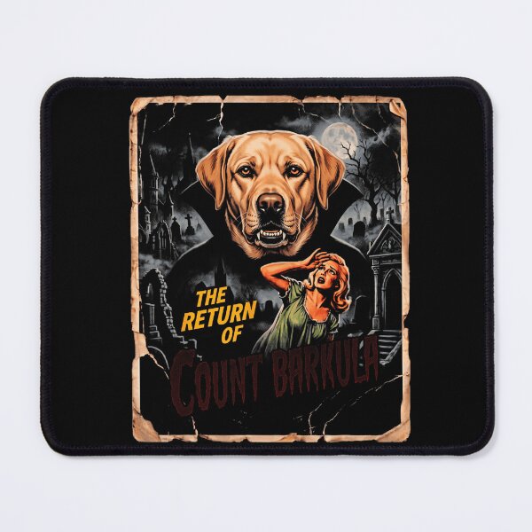 Item preview, The Return of Count Barkula Halloween Dog designed and sold by VioletNance.