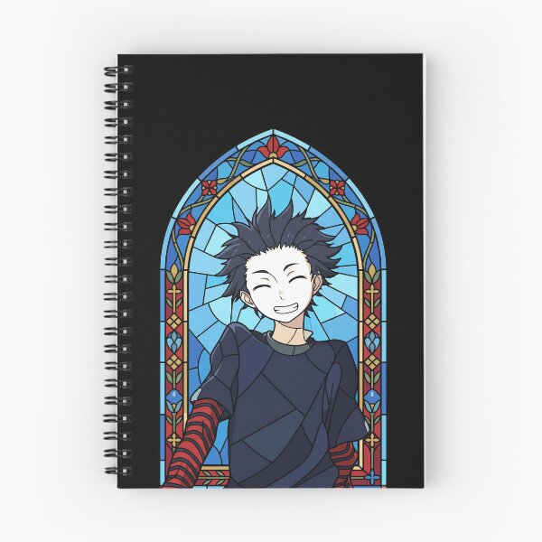 Item preview, Shoya Ishida A Silent Voice Blue Stained Glass Smile designed and sold by mildaclairmo.