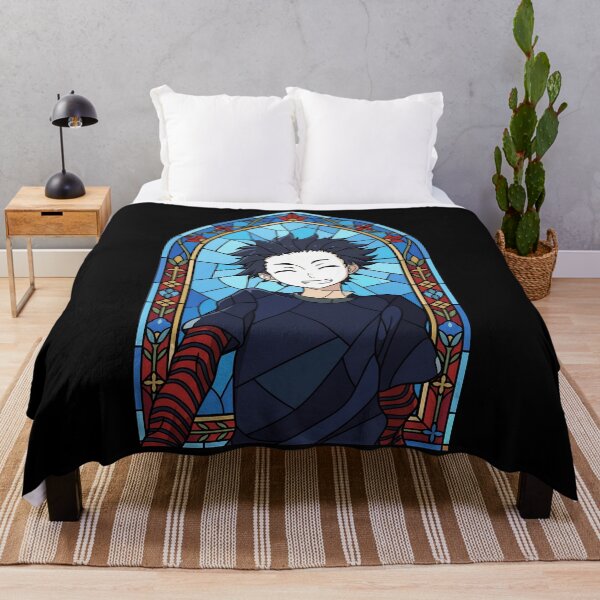 Item preview, Shoya Ishida A Silent Voice Blue Stained Glass Smile designed and sold by mildaclairmo.