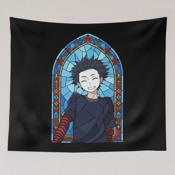 Item preview, Shoya Ishida A Silent Voice Blue Stained Glass Smile designed and sold by mildaclairmo.