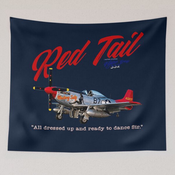 Item preview, RED TAIL- TUSKEGEE AIRMEN designed and sold by BabaSoti.