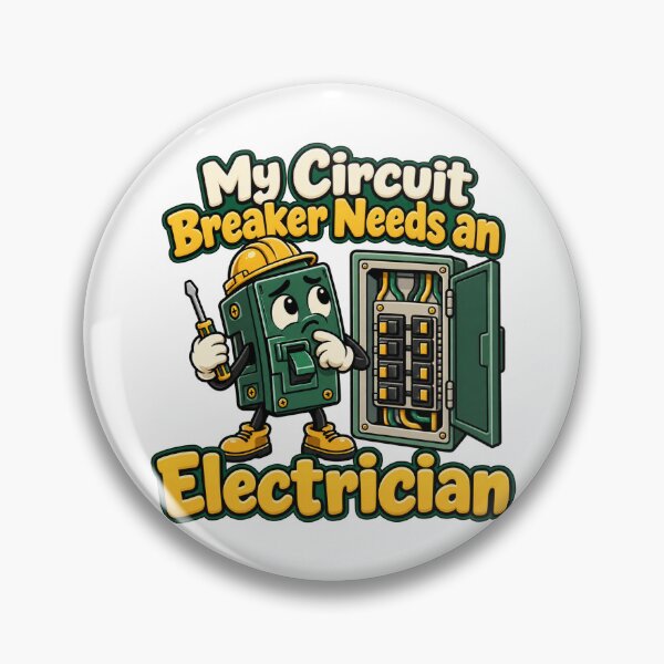 Item preview, Circuit Breaker Electrician Trading Cartoon designed and sold by Bikivuno.