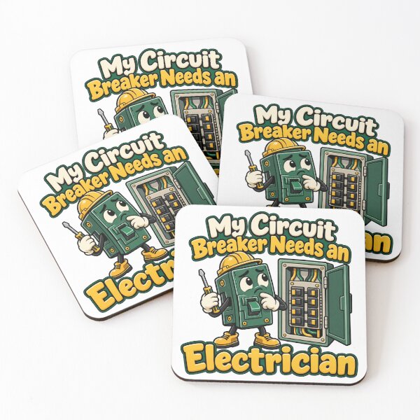Item preview, Circuit Breaker Electrician Trading Cartoon designed and sold by Bikivuno.