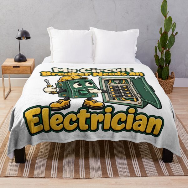 Item preview, Circuit Breaker Electrician Trading Cartoon designed and sold by Bikivuno.