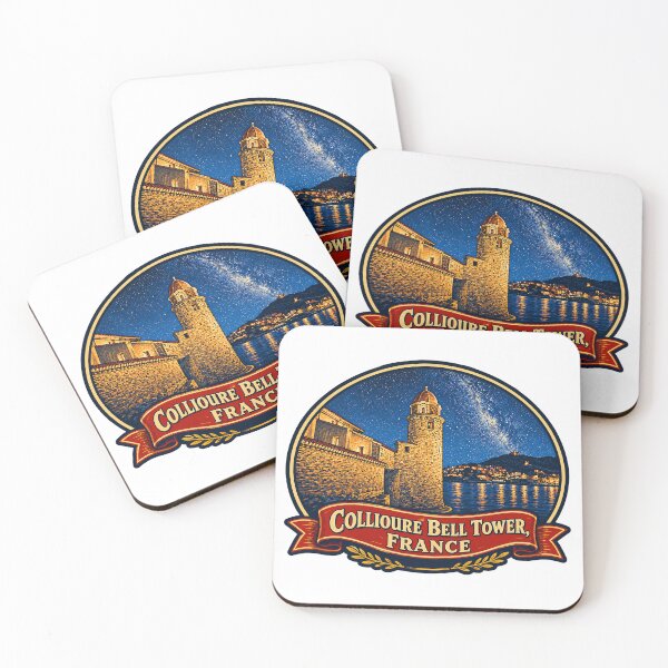 Item preview, Collioure Bell Tower, France - Travel Art designed and sold by francous03.