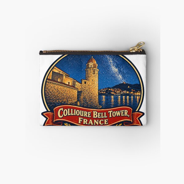 Item preview, Collioure Bell Tower, France - Travel Art designed and sold by francous03.