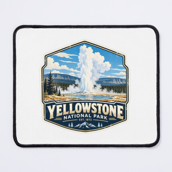 Item preview, Yellowstone National Park Est. 1872 Travel Souvenir Hiker Explorer Adventure designed and sold by Simsimah26Parks.
