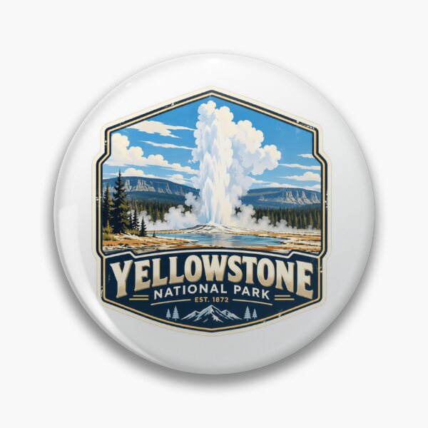 Item preview, Yellowstone National Park Est. 1872 Travel Souvenir Hiker Explorer Adventure designed and sold by Simsimah26Parks.