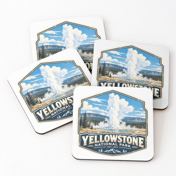 Item preview, Yellowstone National Park Est. 1872 Travel Souvenir Hiker Explorer Adventure designed and sold by Simsimah26Parks.