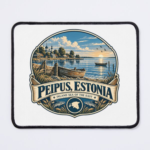 Item preview, Peipus, Estonia Inland Sea Of The East Lake Travel Estonian designed and sold by RetroMini2026.