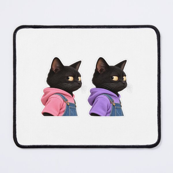Item preview, Funny Side Eye Cat Reaction Meme Sticker designed and sold by InspireHerTribe.